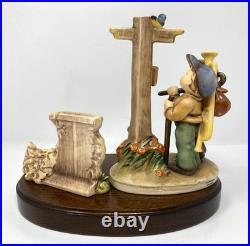 Goebel Hummel Crossroads & Berlin Wall 331 Military Freedom with Base Mint