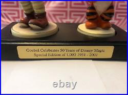 Goebel Hummel Disney Tigger March Winds Figurine Set 50 Years RARE Special Ed