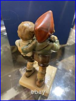 Goebel Hummel Drummer Boys Figurine Germany Vintage With Box & Bag