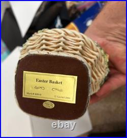 Goebel Hummel Easter Basket Gift Set 1059 D & Easters Coming 2027 with Box