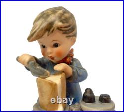 Goebel Hummel Fair Measure 345 Old Style Eyes Open Figurine TMK 5 Excellent