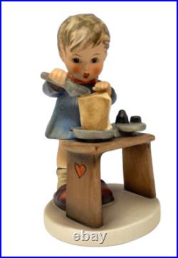 Goebel Hummel Fair Measure 345 Old Style Eyes Open Figurine TMK 5 Excellent