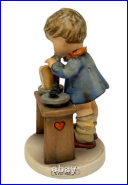 Goebel Hummel Fair Measure 345 Old Style Eyes Open Figurine TMK 5 Excellent