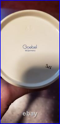 Goebel Hummel Farewell Waving Girl with Lamb Figurine West Germany