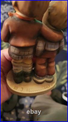 Goebel Hummel Figurine 123 labeled 1939 Germany Stamped Full Bee Max & Moritz