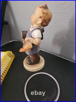 Goebel Hummel Figurine #143 Boots TMK 1, Germany. Rare Find