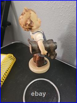 Goebel Hummel Figurine #143 Boots TMK 1, Germany. Rare Find
