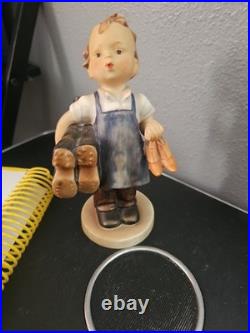 Goebel Hummel Figurine #143 Boots TMK 1, Germany. Rare Find