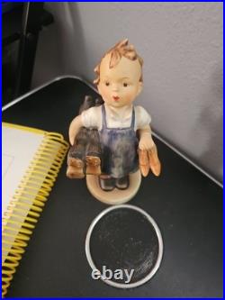 Goebel Hummel Figurine #143 Boots TMK 1, Germany. Rare Find