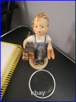 Goebel Hummel Figurine #143 Boots TMK 1, Germany. Rare Find