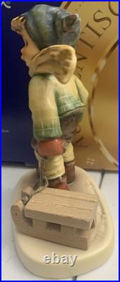Goebel Hummel Figurine #2047 Winter Sleigh Ride Exclusive Edition Goebel Hummel Figurine #2047 Winter Sleigh Ride Exclusive Edition