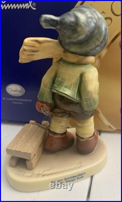 Goebel Hummel Figurine #2047 Winter Sleigh Ride Exclusive Edition