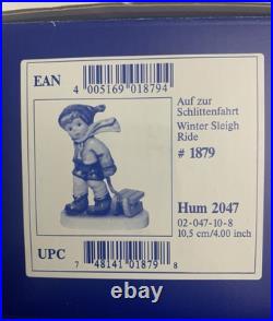Goebel Hummel Figurine #2047 Winter Sleigh Ride Exclusive Edition