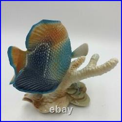 Goebel Hummel Figurine Coral Fish 36814 tropical marine Skrobek Germany décor