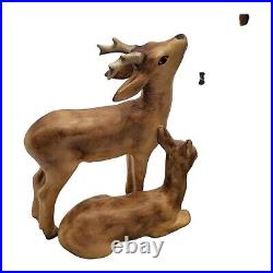 Goebel Hummel Figurine FOREST SHRINE 183 West Germany Deer Fawn Madonna Child