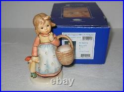 Goebel Hummel Figurine FORGET ME NOT #362/I TMK8 5.5 Tall withBox & COA MINT
