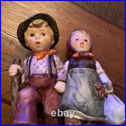 Goebel Hummel Figurine Going Home #383 1972 5 1/4 Goebel Hummel Figurine Going Home #383 1972 5 1/4