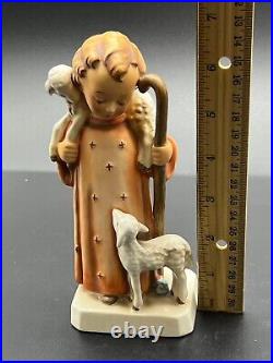 Goebel Hummel Figurine Good Shepherd HUM 42/0 TMK1 6 1/2 Tall