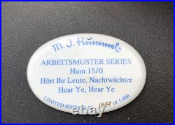 Goebel Hummel Figurine HEAR YE HEAR YE PROGRESSION SET #15/0 TMK8 LE MIB
