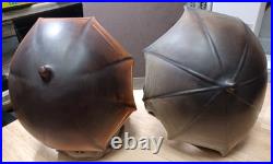 Goebel Hummel Figurine, Large Boy and Girl Umbrella 152A & 152 B, Germany 1951