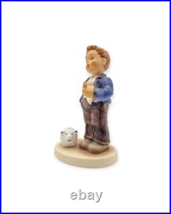 Goebel Hummel Figurine Little Banker First Edition 2321 TMK9 4.75 Tall Goebel Hummel Figurine Little Banker First Edition 2321 TMK9 4.75 Tall