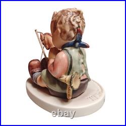 Goebel Hummel Figurine Playful Blessing 658 Boy with Toy Horse Exclusive Edition