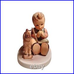 Goebel Hummel Figurine Playful Blessing 658 Boy with Toy Horse Exclusive Edition