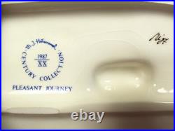 Goebel Hummel Figurine Pleasant Journey #406 Tmk6 2 Girls With Boy In Wagon