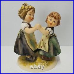 Goebel Hummel Figurine SPRING DANCE 353/0 TMK5 West Germany 5.75 Vintage LN GC