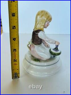 Goebel Hummel Figurine Sculpture vtg W Germany 11-294-75 Top 1980 girl LIMITED