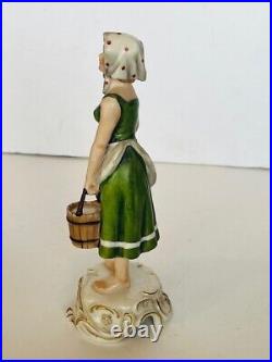Goebel Hummel Figurine Sculpture vtg W Germany 1603922 milk maid woman well pot