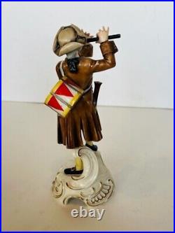 Goebel Hummel Figurine Sculpture vtg W Germany 16-035-22 Piper Fife Drummer war