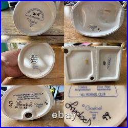 Goebel Hummel Figurine Set 5-7 Vintage, Lot of 12 Goebel Hummel Figurine Set 5-7 Vintage, Lot of 12