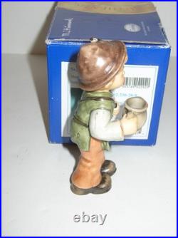 Goebel Hummel Figurine Shepherd With Milk Jug HUM #2230/E TMK8 withBox 4 T Mint