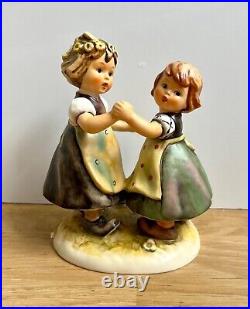 Goebel Hummel Figurine Spring Dance 1963 353/1 West Germany 5.75 Goebel Hummel Figurine Spring Dance 1963 353/1 West Germany 5.75