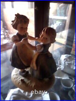 Goebel Hummel Figurine Spring Dance 1963 353/1 West Germany 5.75 Goebel Hummel Figurine Spring Dance 1963 353/1 West Germany 5.75