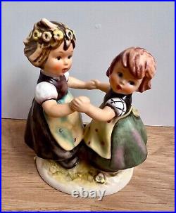Goebel Hummel Figurine Spring Dance 1963 353/1 West Germany 5.75 Goebel Hummel Figurine Spring Dance 1963 353/1 West Germany 5.75