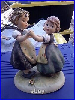Goebel Hummel Figurine Spring Dance 1963 353/1 West Germany 5.75 Goebel Hummel Figurine Spring Dance 1963 353/1 West Germany 5.75
