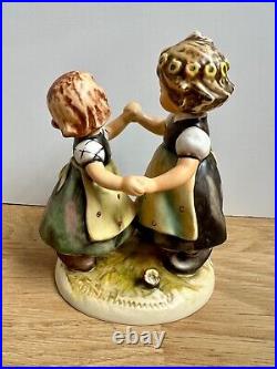Goebel Hummel Figurine Spring Dance 1963 353/1 West Germany 5.75 Goebel Hummel Figurine Spring Dance 1963 353/1 West Germany 5.75