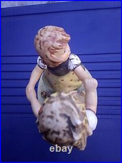 Goebel Hummel Figurine Spring Dance 1963 353/1 West Germany 5.75 Goebel Hummel Figurine Spring Dance 1963 353/1 West Germany 5.75