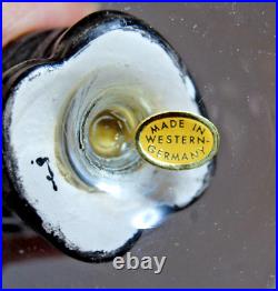 Goebel Hummel Figurine Stem Wine Glasses 14K Gold Trim Germany Lot of 6 M5127