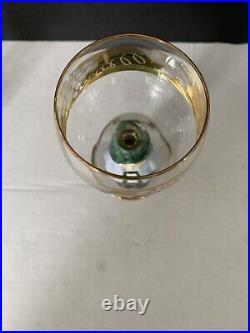 Goebel Hummel Figurine Stem Wine Glasses 14K Gold Trim Germany Lot of 6 Rare Goebel Hummel Figurine Stem Wine Glasses 14K Gold Trim Germany Lot of 6 Rare