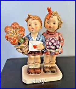 Goebel Hummel Figurine The Love Lives On 416 Jubilee 50 Years Double Boxed