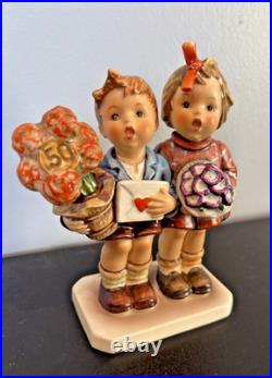 Goebel Hummel Figurine The Love Lives On 416 Jubilee 50 Years Double Boxed Goebel Hummel Figurine The Love Lives On 416 Jubilee 50 Years Double Boxed