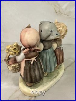Goebel Hummel Figurine Trio of Wishes #721 TMK7 Second Edition 19973492/20000