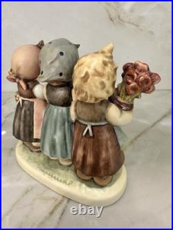Goebel Hummel Figurine Trio of Wishes #721 TMK7 Second Edition 19973492/20000