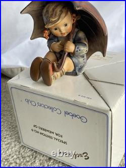 Goebel Hummel Figurine Umbrella Girl WithBox