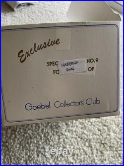 Goebel Hummel Figurine Umbrella Girl WithBox