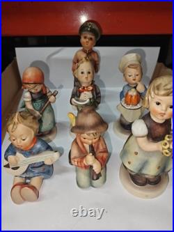 Goebel Hummel Figurines Lot of 7 Germany Children Boy Girl