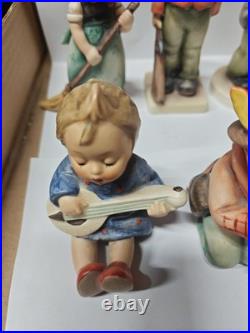 Goebel Hummel Figurines Lot of 7 Germany Children Boy Girl
